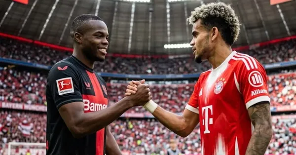 Andrés Gómez y Luis Díaz