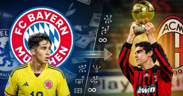 Samuel Martínez cerca del Bayern y es comparado con Kaká