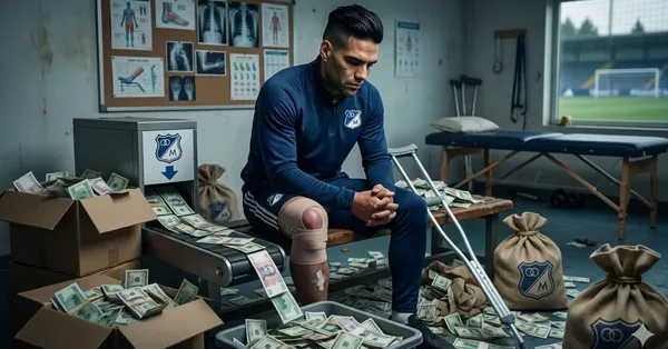 Falcao y la penosa realidad con Millonarios