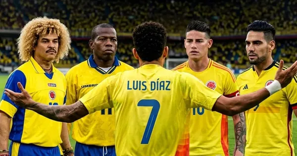 Luis Díaz cerca de los mejores de la historia del fútbol colombiano
