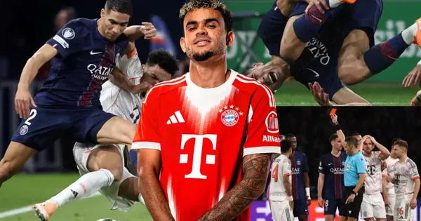 Luis Díaz vs. Achraf Hakimi, un duelo intenso