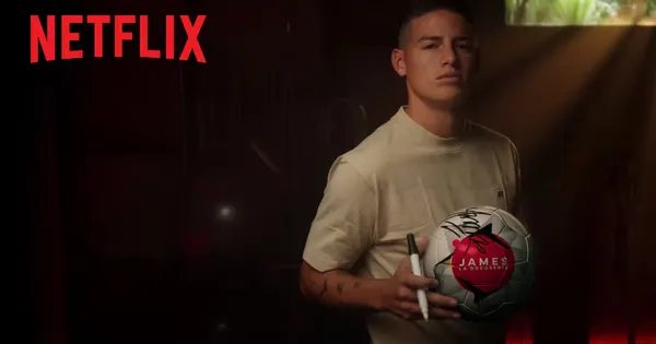 James Rodríguez y su documental en Netflix