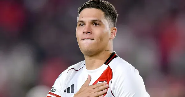 Quintero y su reacción ante una posible salida de River Plate