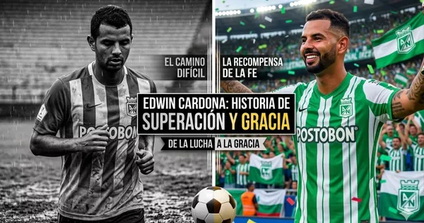 La historia de Edwin Cardona antes de ser futbolista profesional