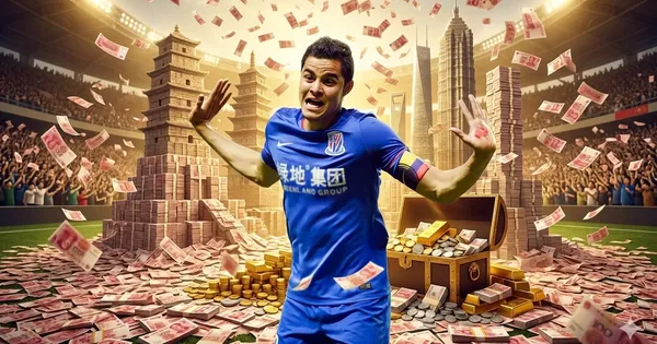 De locura lo que le pagaban a Gio en China