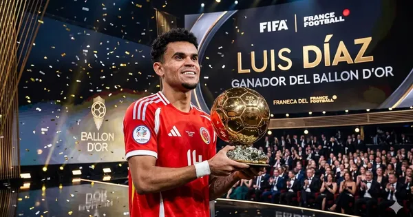 La única posibilidad de que Luis Díaz gane el Balón de Oro