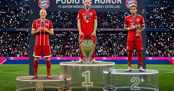 En la mejor temporada de Luis Díaz, ya superó a Robben y ahora va por el récord de Ribery