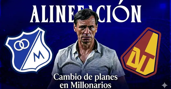 Cambio de planes para el duelo ante Tolima, Millos con la necesidad de ganar