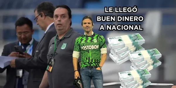 A Atlético Nacional le llegó un buen dinero.