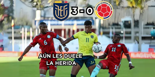 A Colombia le dolió mucho esa derrota contra Ecuador