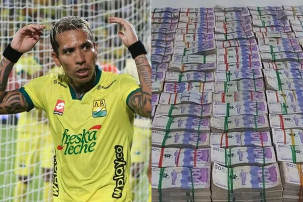 A Dayro Moreno lo pretende un equipo del exterior, pagarían hasta $1000 millones de pesos y el delantero colombiano mandó un mensaje.