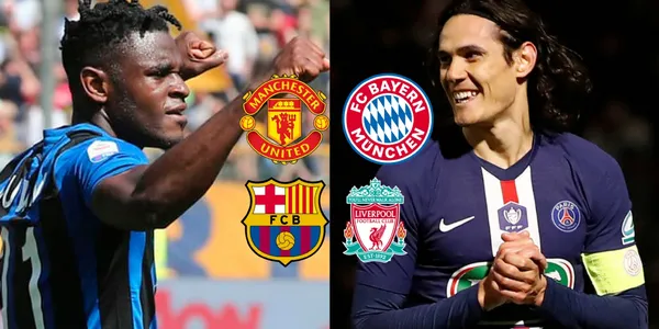 A Duván Zapata no le faltan pretendientes, que son clubes grandes de Europa, y ahora apareció un nuevo interés desde Inglaterra.