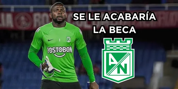 A Harlen Castillo se le acabaría la beca en Atlético Nacional.