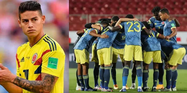 A James Rodríguez no le tembló el pulso y mira la decisión que tomó luego de las filtraciones de una posible pelea en el camerino de la Selección de Colombia.