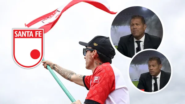A Óscar Córdoba no le gusto de a mucho el desenlace del FPC y esto dijo Foto: Captura de ESPN e Independiente Santa Fe