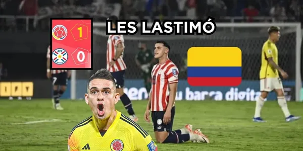 A Paraguay les lastimó perder contra la Selección Colombia.