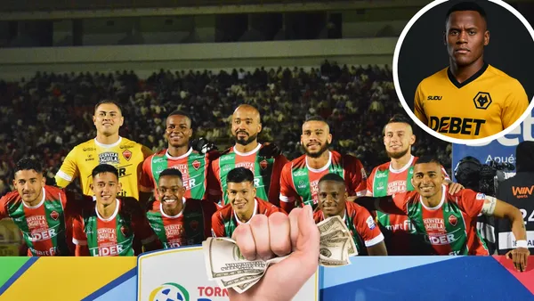 A Patriotas se le "apareció la virgen" con la venta de Jhon Arias y conoce lo que puede ser su futuro Foto: Creada con Chat GPT, Pexels y Patriotas FC