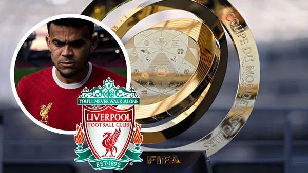 A pesar de su grandeza, Luis Díaz y Liverpool no están en el Mundial de Clubes. Aquí la sorprendente razón. Foto: FIFA, Escudoteca y Grox
