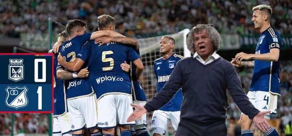 A pesar del triunfo Alberto Gamero rompió el silencio y el regañó a Millonarios (Foto tomada de ESPN)