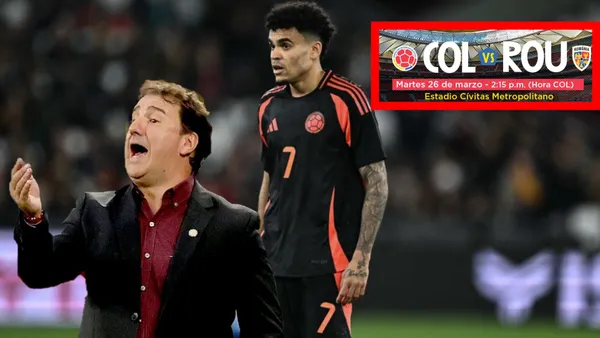 A pocas horas de Colombia vs Rumanía, lo que haría Néstor Lorenzo con Luis Díaz