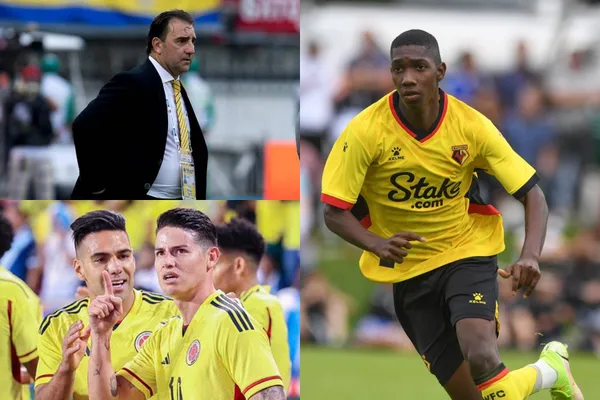 A Yaser Asprilla le hicieron una mala jugada en el Watford de Inglaterra y debe estar atenta la Selección Colombia.