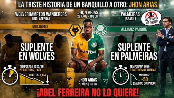 Abel Ferreira responde sobre la suplencia de Arias en el Palmeiras