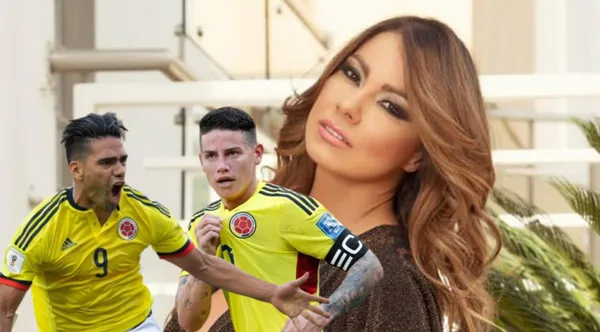 Actriz y los comentarios que hizo de James y Falcao.