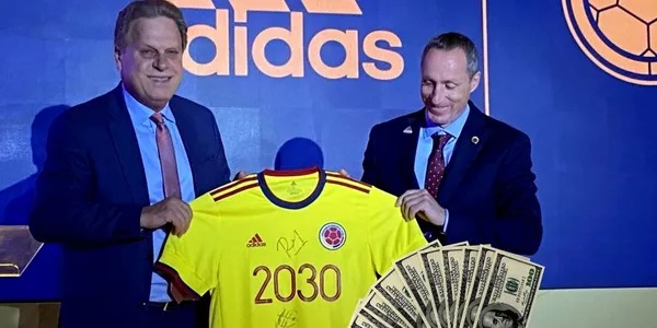 Adidas tiene un millonario contrato con la Federación Colombiana de Fútbol (FCF).