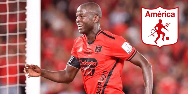 Adrián Ramos fue uno de los mejores jugadores del América de Cali en el clásico vallecaucano.