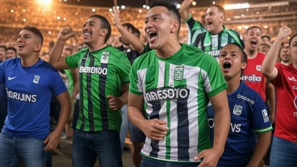 Aficionados fútbol colombiano Foto: Grox