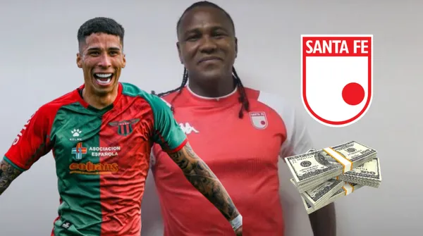 Agustín Rodríguez, al lado Hugo Rodallega.