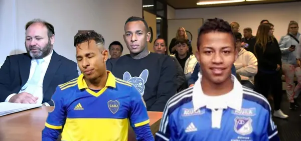 Al estilo Sebastián Villa, el grave problema de Andy Polo exMillonarios en Perú (Foto tomada de TyC Sports y Perú 21)