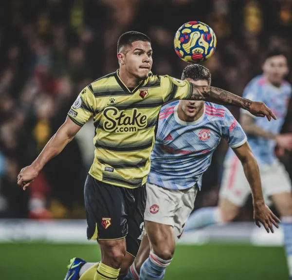 Al pereirano se le ve radiante luego de haber sido partícipe en la goleada a los 'Red Devils'.