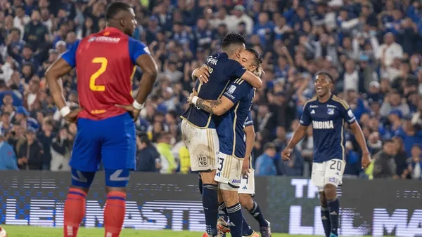 Alarma en Millonarios: el estado físico de Cataño preocupa de cara al clásico. Foto: Instagram
