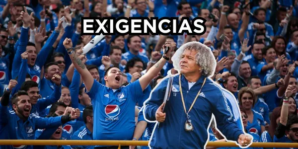 Alberto Gamero de cara al futuro ya tiene exigencias en Millonarios FC como lo comentan desde la prensa colombiana.