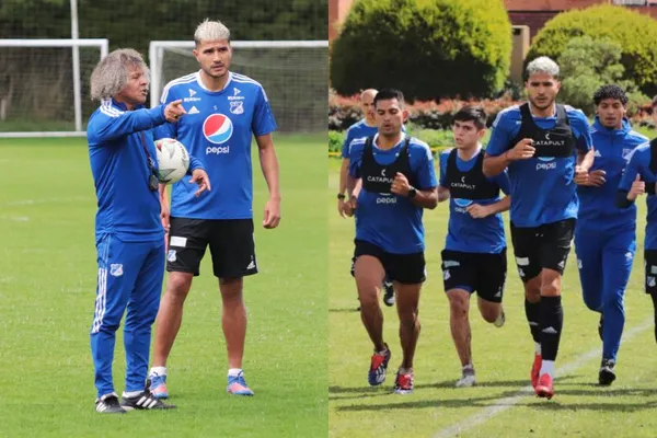 Alberto Gamero comenzó a limpiar el camerino de Millonarios FC y le dijo adiós a tres jugadores.