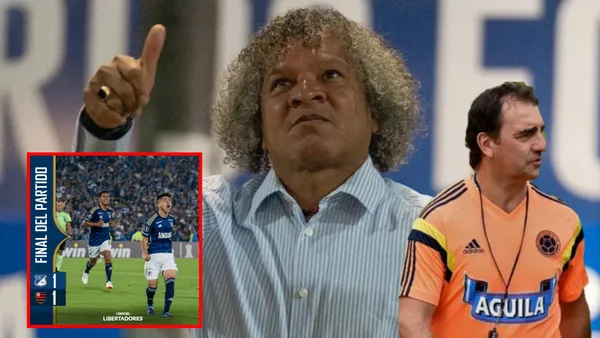 Alberto Gamero de Millonarios con el pulgar arriba