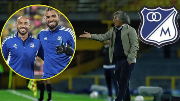 Alberto Gamero dirigiendo en Millonarios