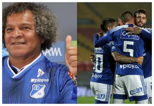 Alberto Gamero festeja por la llegada de último momento de este futbolista a Millonarios.