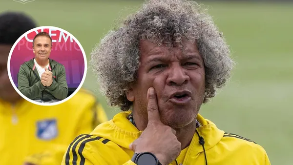 Alberto Gamero Foto: Captura de YouTube Caracol Radio y Redes de Millonarios FC