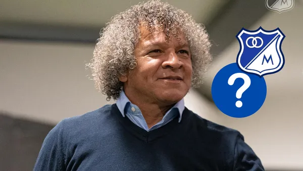 Alberto Gamero Foto: Redes de Millonarios FC y Escudoteca