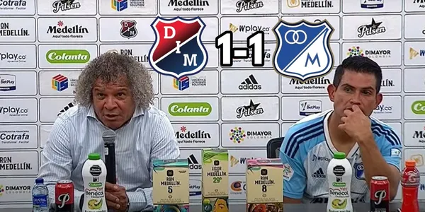 Alberto Gamero habló tras el partido contra el Deportivo Independiente Medellín.