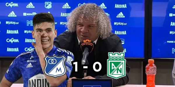 Alberto Gamero habló en rueda de prensa.