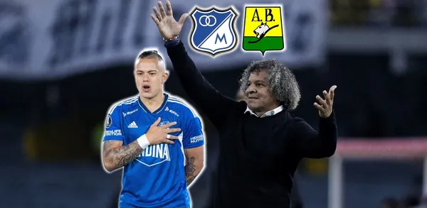 Alberto Gamero le llamó la atención a Leonardo Castro y el jugador respondió con creces en Millonarios FC.