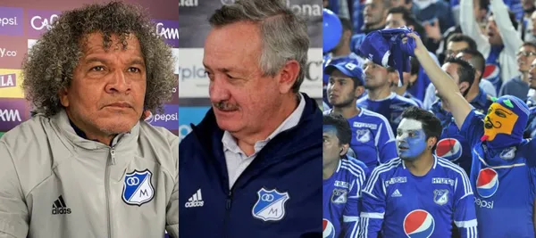 Alberto Gamero no pasa un buen momento en Millonarios y se destapó lo que pasará con el entrenador