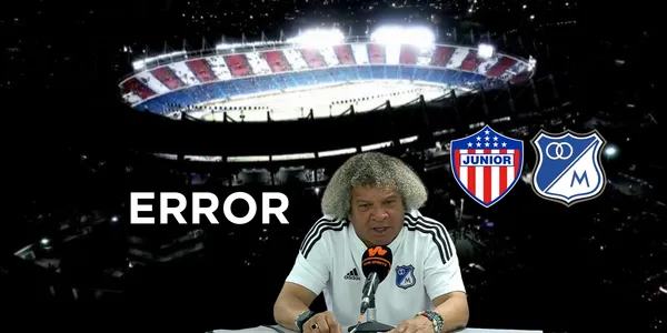 Alberto Gamero pisó en falso con un jugador en la ida contra Junior FC, le tocará hacer ajustes en la vuelta.