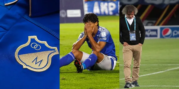 Alberto Gamero recibe un golpe bajo en Millonarios FC.