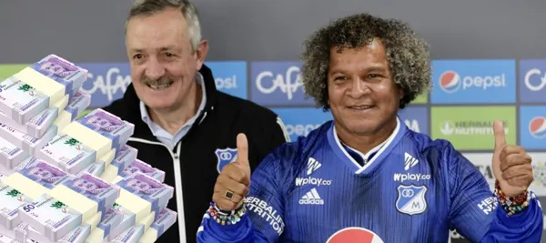 Alberto Gamero tendría lista su renovación con Millonarios con un millonario salario