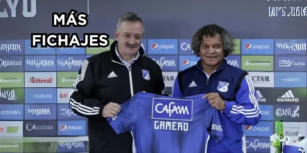 Alberto Gamero y Enrique Camacho no paran de trabajar para buscar refuerzos para Millonarios FC.