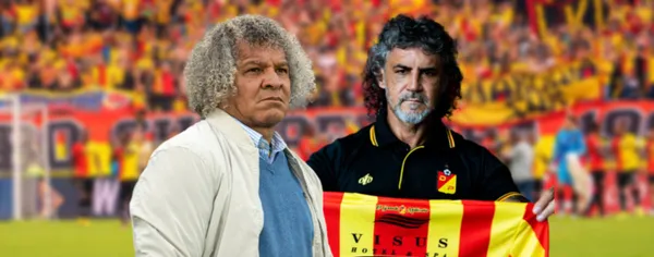 Alberto Gamero y Leonel Álvarez.